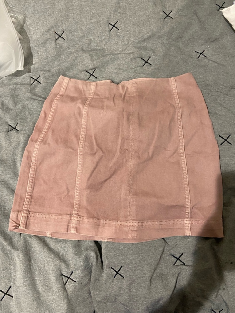 wild fable Blush Pink Panelled Mini Skirt/ size 3